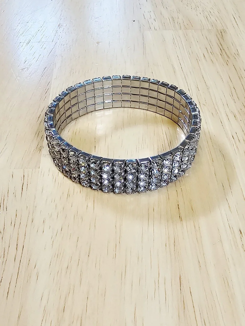 Rhinestone Crystal Stretch Bracelet